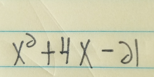 x^2+4x-21