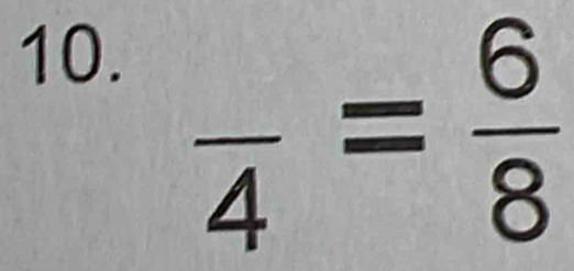 frac 4= 6/8 