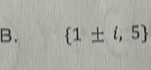  1± i,5