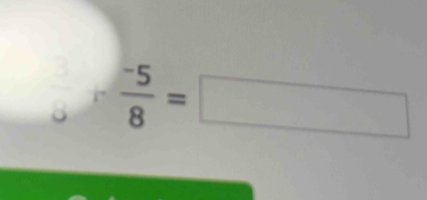 _6+ (-5)/8 =□