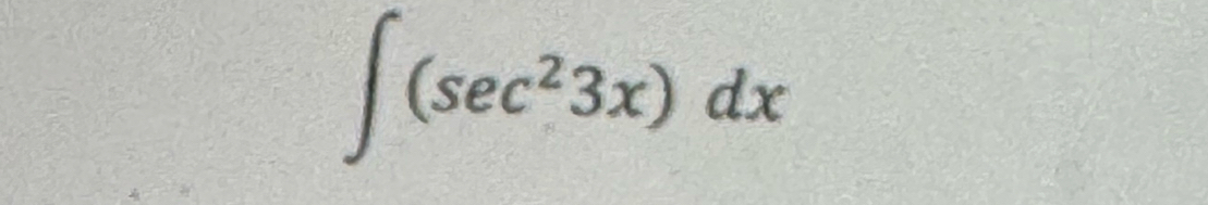 ∈t (sec^23x)dx