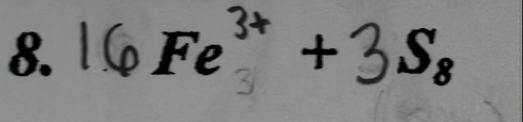 16Fe^(3+)+ 3.5