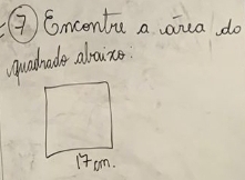 ⑦ Cncente a vaua do 
guadhade aboins