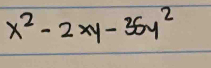 x^2-2xy-36y^2