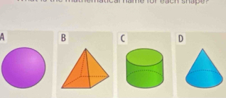 lame for each shape?
B
D