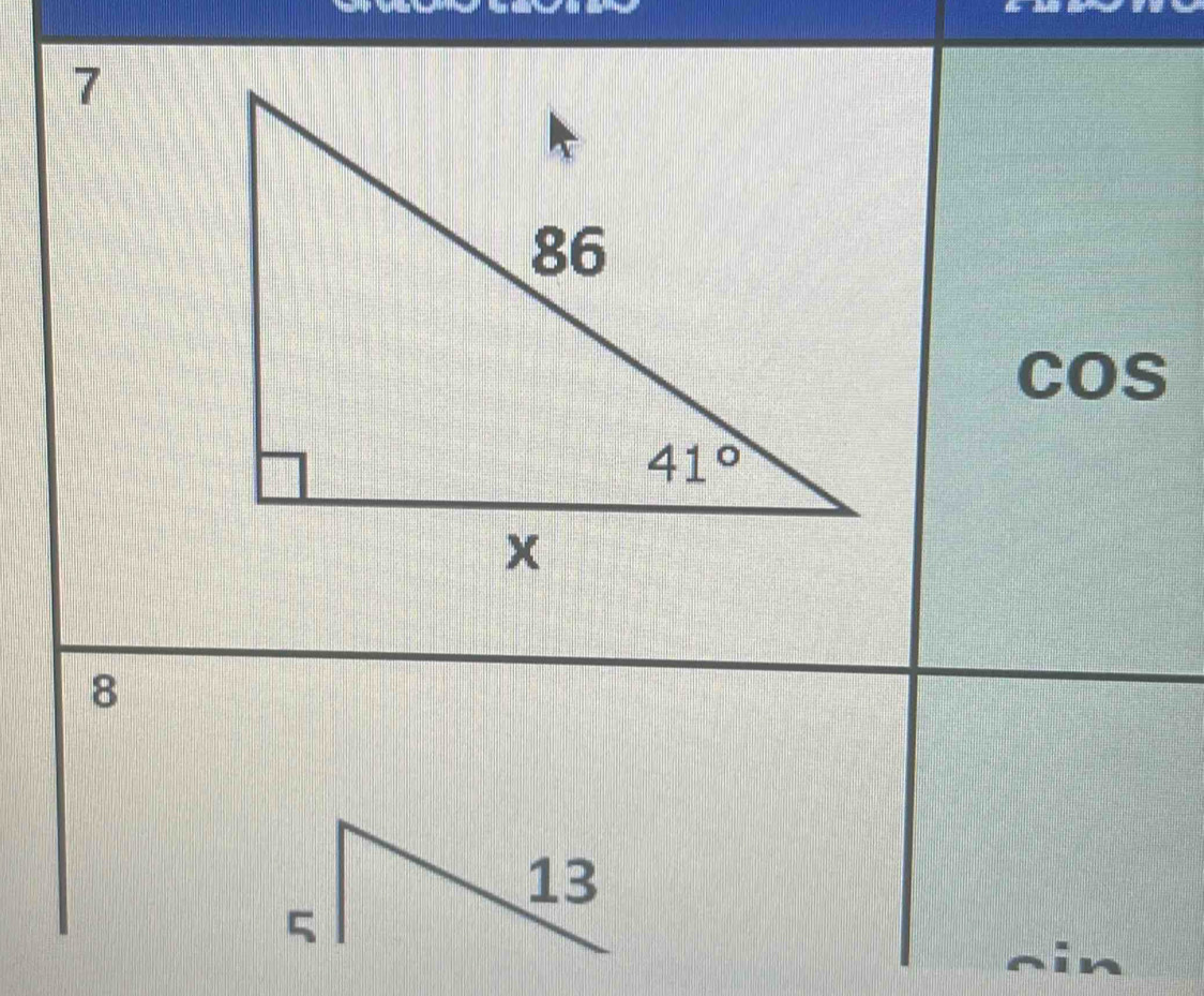 cos
8