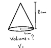 Volumes?
V=