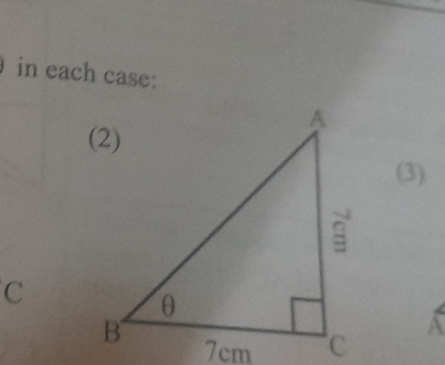 in each case: 
(3)
C
A