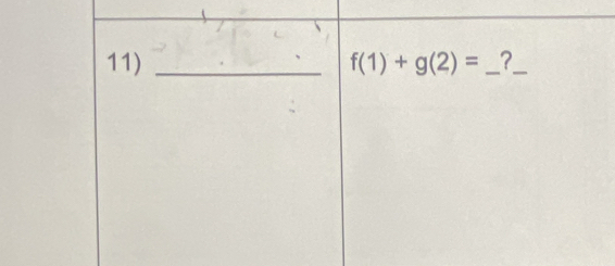 f(1)+g(2)= _?_