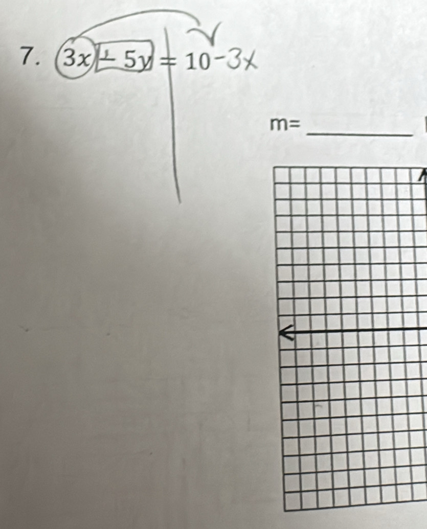 3x-5y=10-3x
_
m=