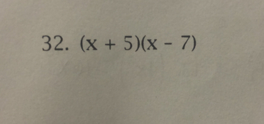 (x+5)(x-7)