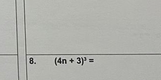 (4n+3)^3=