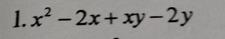 x^2-2x+xy-2y