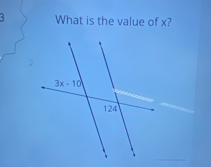 What is the value of x?