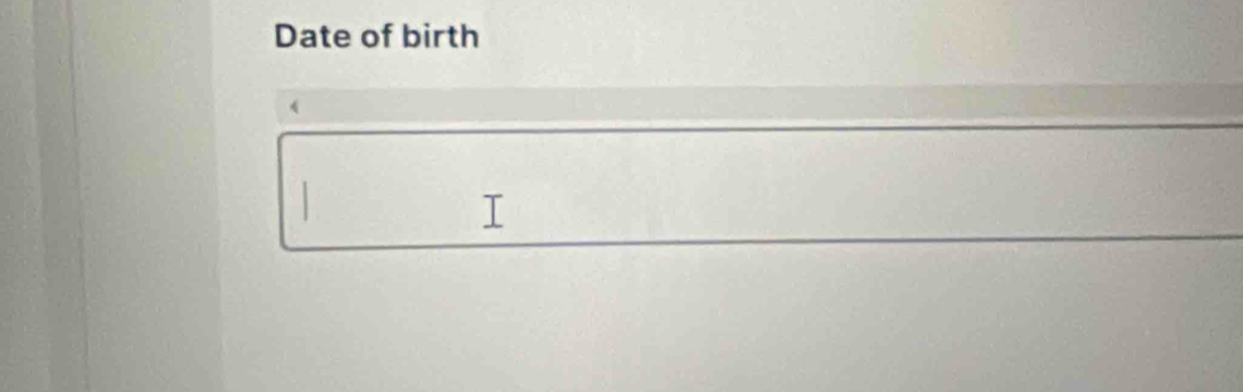 Date of birth