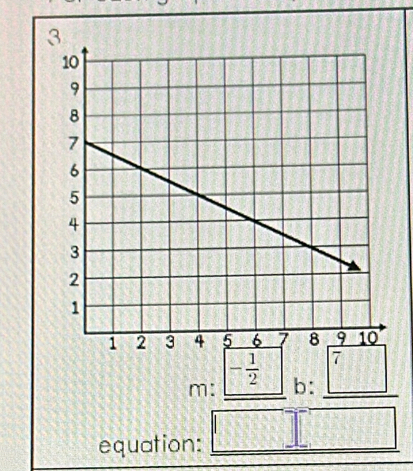 - 1/2  C 
m: b: 
equation: