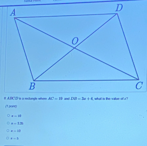 z=10
x=2.25
x=12
x=5