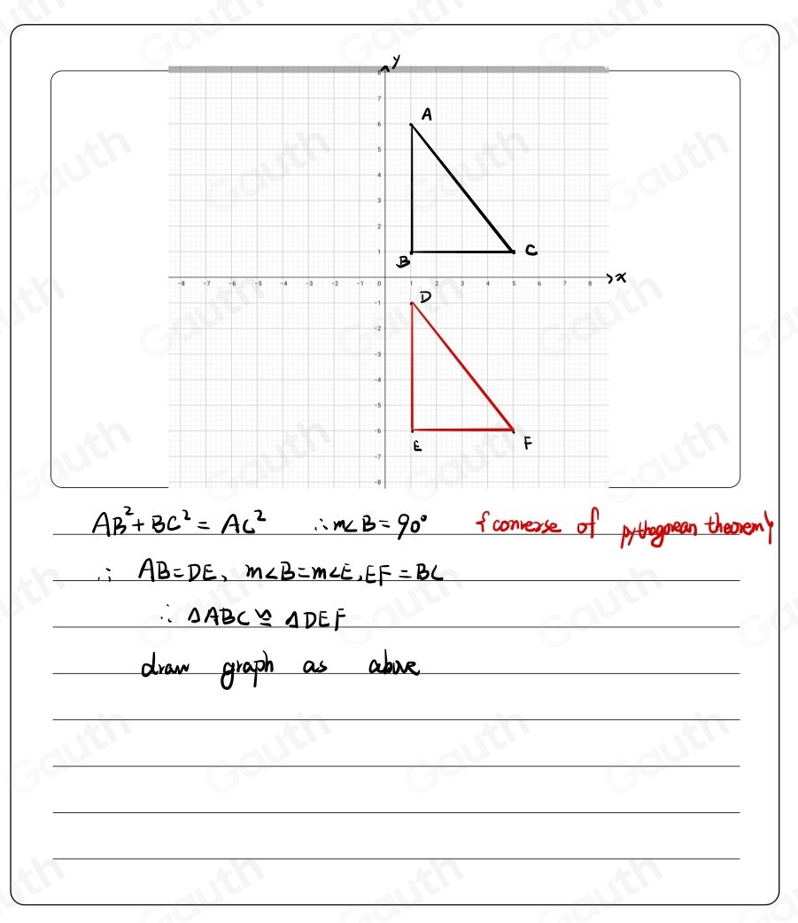 Solved: Prove the Converse of the Pythagorean Theorem In this activity ...