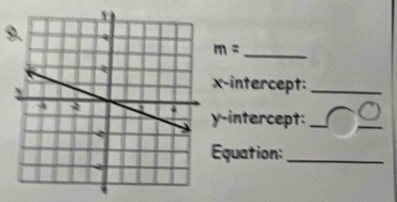 m=
-intercept:_ 
-intercept:_ 
_ 
Equation:_