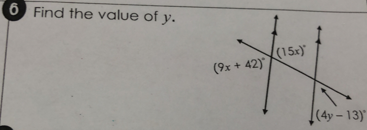 Find the value of y.