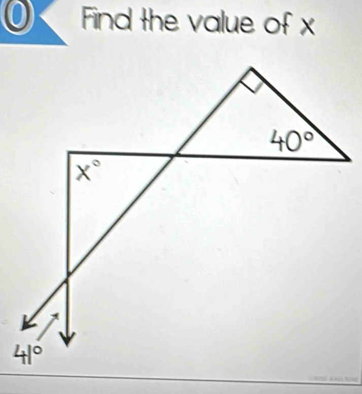 Find the value of x
AnD Bn