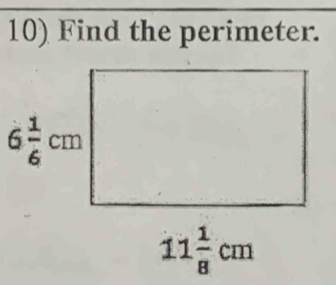 Find the perimeter.