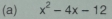 x^2-4x-12