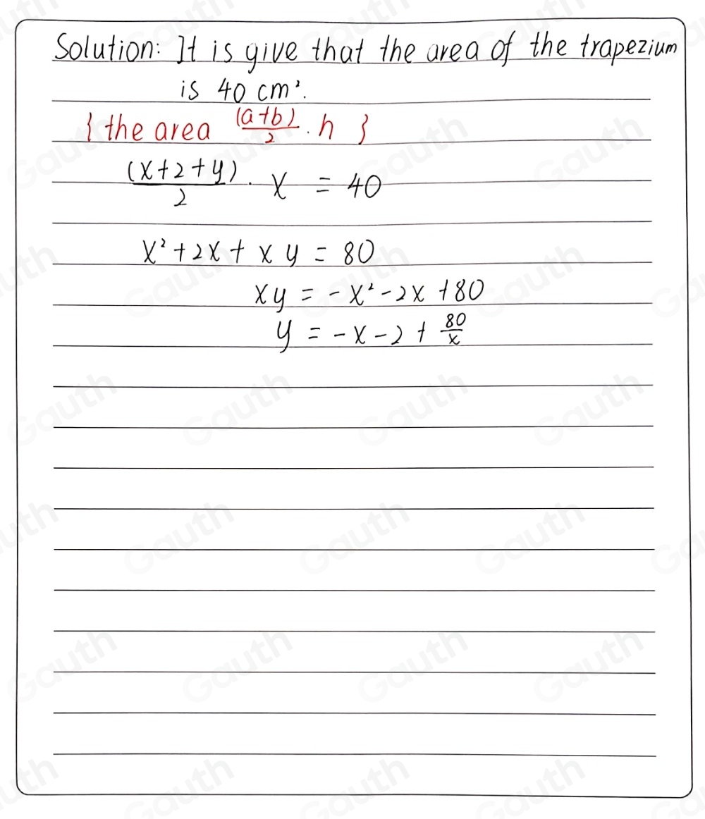 Selesai:Rajah 4 menunjukkan sebuah trapezium. Diagram 4 shows a ...
