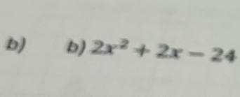 2x^2+2x-24