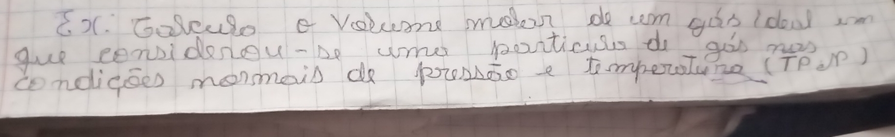Solved: Ex. Goleuso e Velcone mokein de cm gds ldoal Im gue conidengu ...