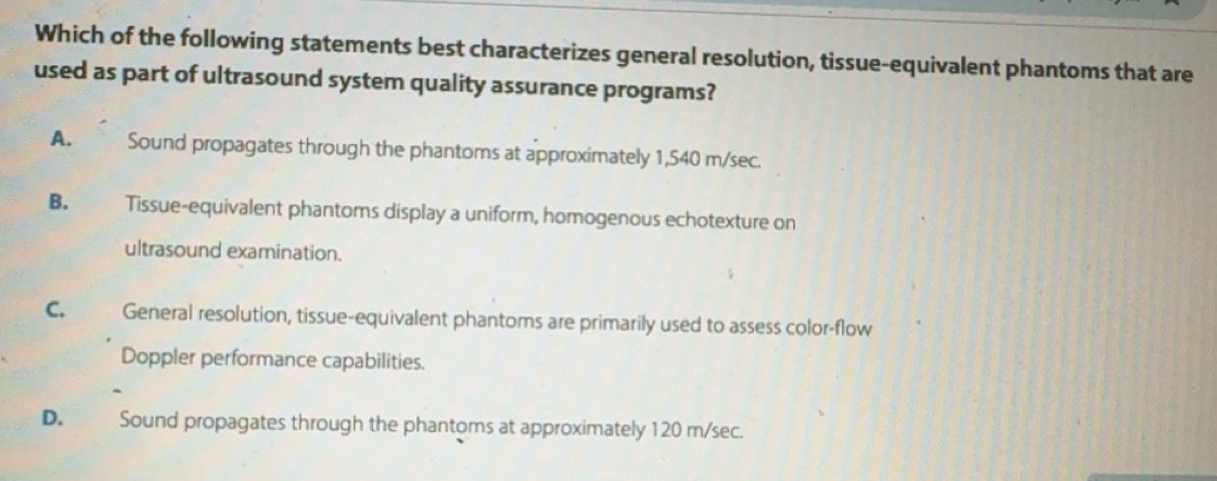 Solved: Which of the following statements best characterizes general ...
