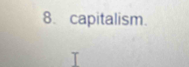 capitalism.