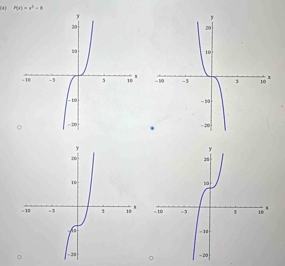 P(x)=x^3-8