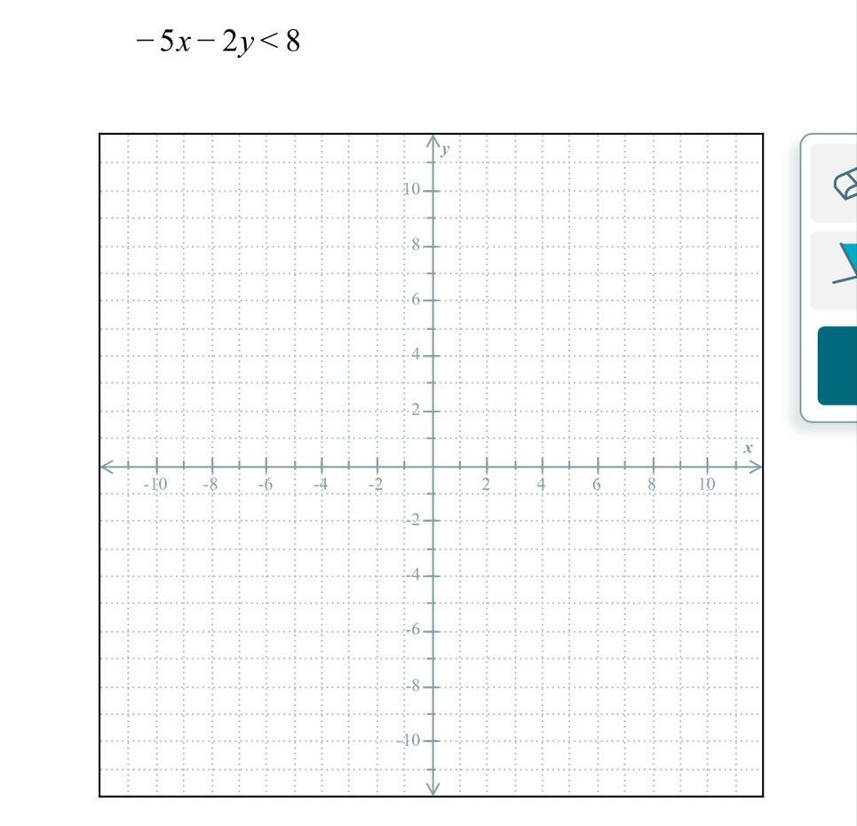 -5x-2y<8</tex>