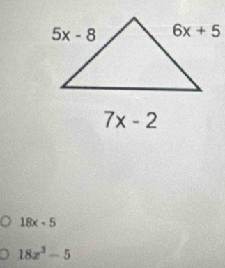 18x· 5
18x^3-5