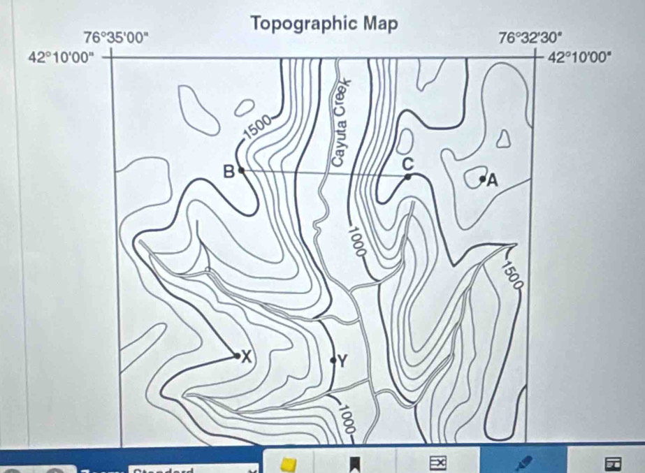 Topographic M