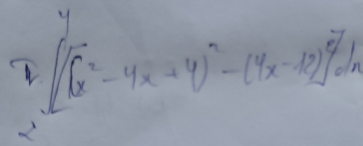 frac 1x^(2-4x+4x+4)^2)-(4x-12)]^yd