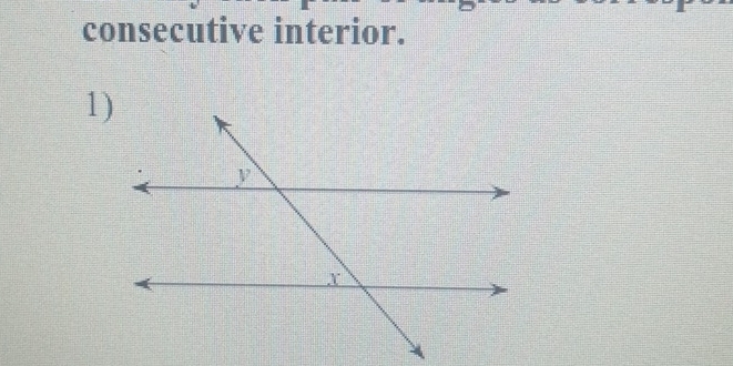 consecutive interior.