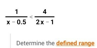 Determine the defined range