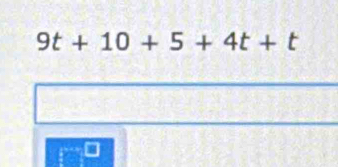 9t+10+5+4t+t
80°