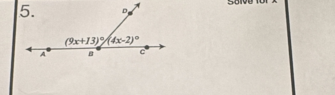 Solve 1or x