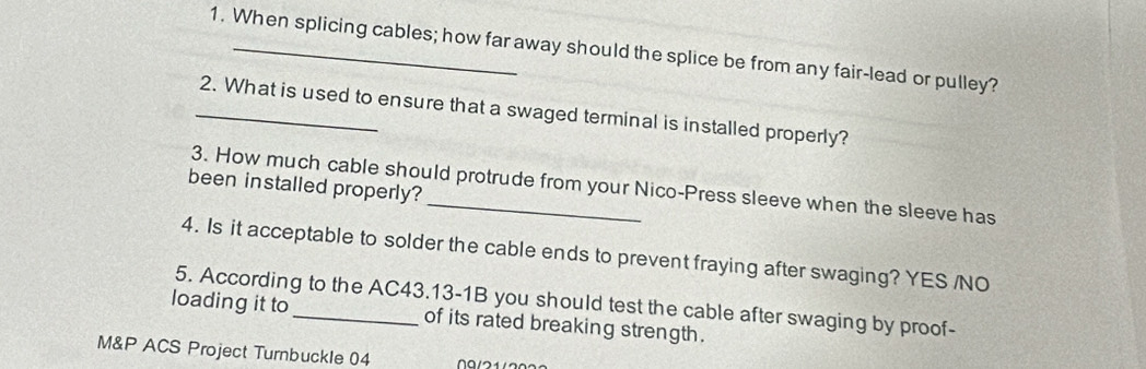 Solved: When splicing cables; how far away should the splice be from ...