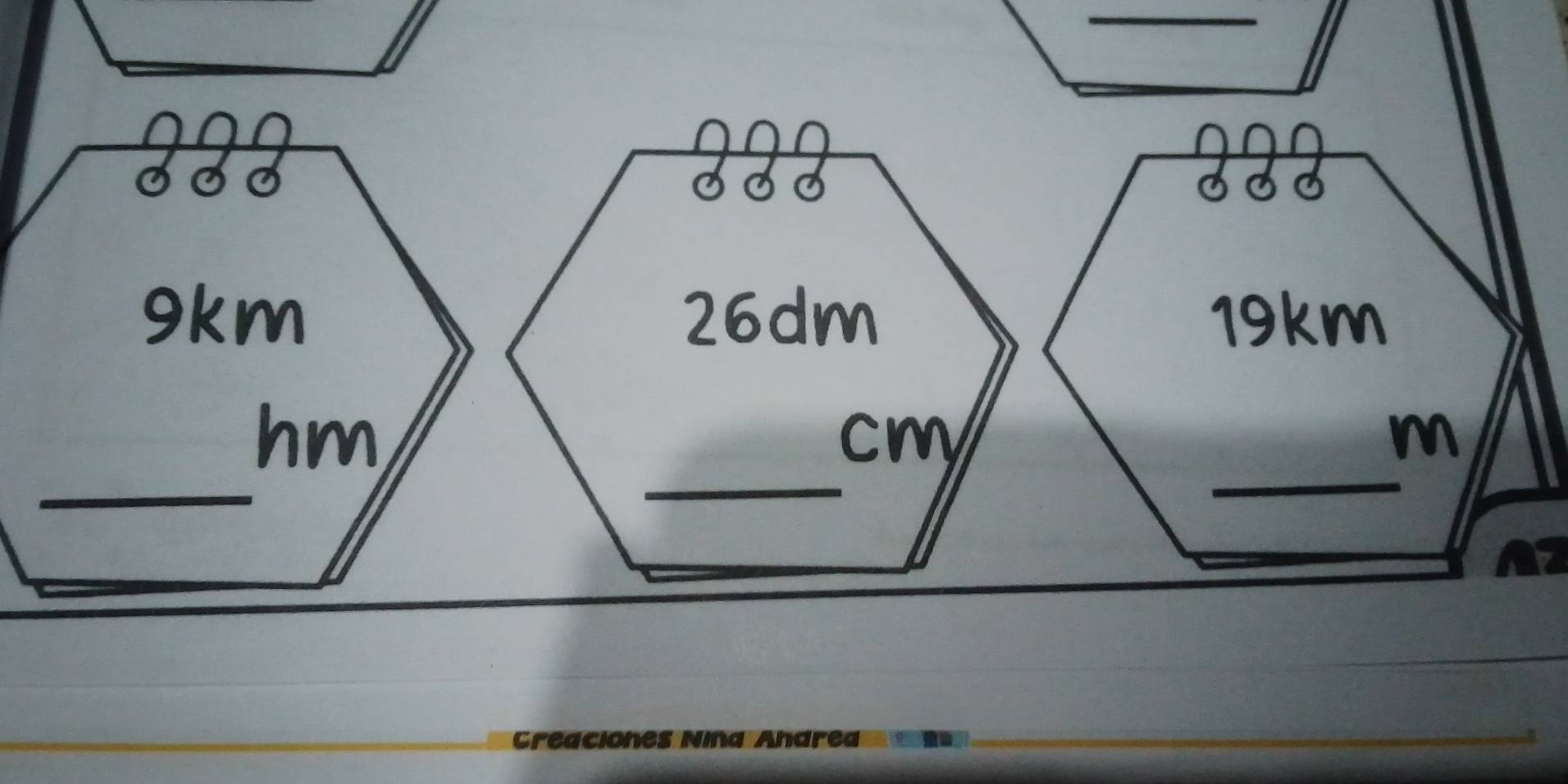 To
9km 26dm 19km
_ 
_ 
_ 
hm cmy M
Creack