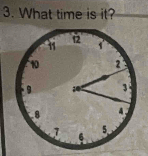 What time is it?