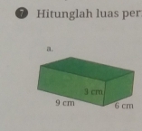 Hitunglah luas per