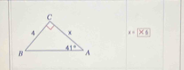 x= * 6