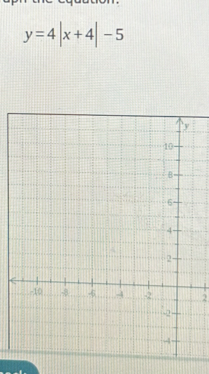 y=4|x+4|-5.2.