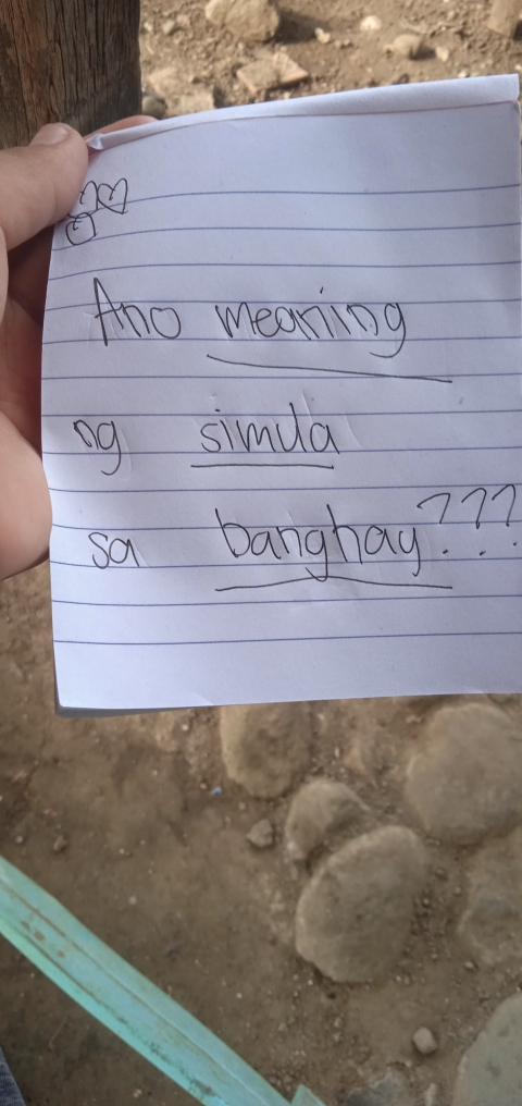 tno meaning 
og simua 
sa hunghay? ? ?