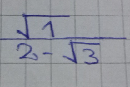  sqrt(1)/2-sqrt(3) 