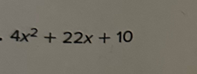 4x^2+22x+10